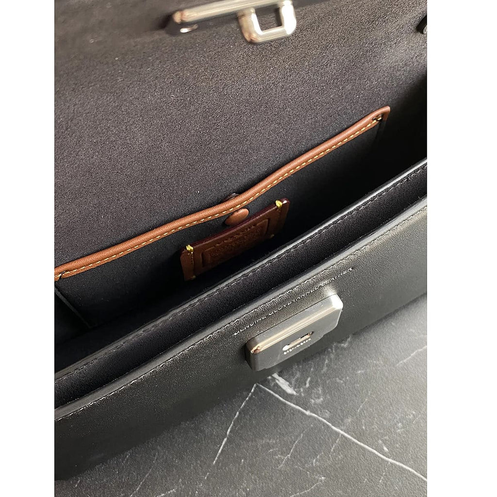 COACH Black Women Shoulder bag CR707 MW / BLACK