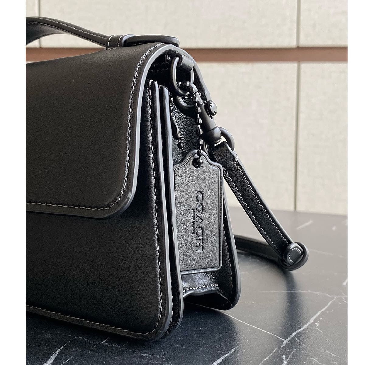 COACH Black Women Shoulder bag CR707 MW / BLACK