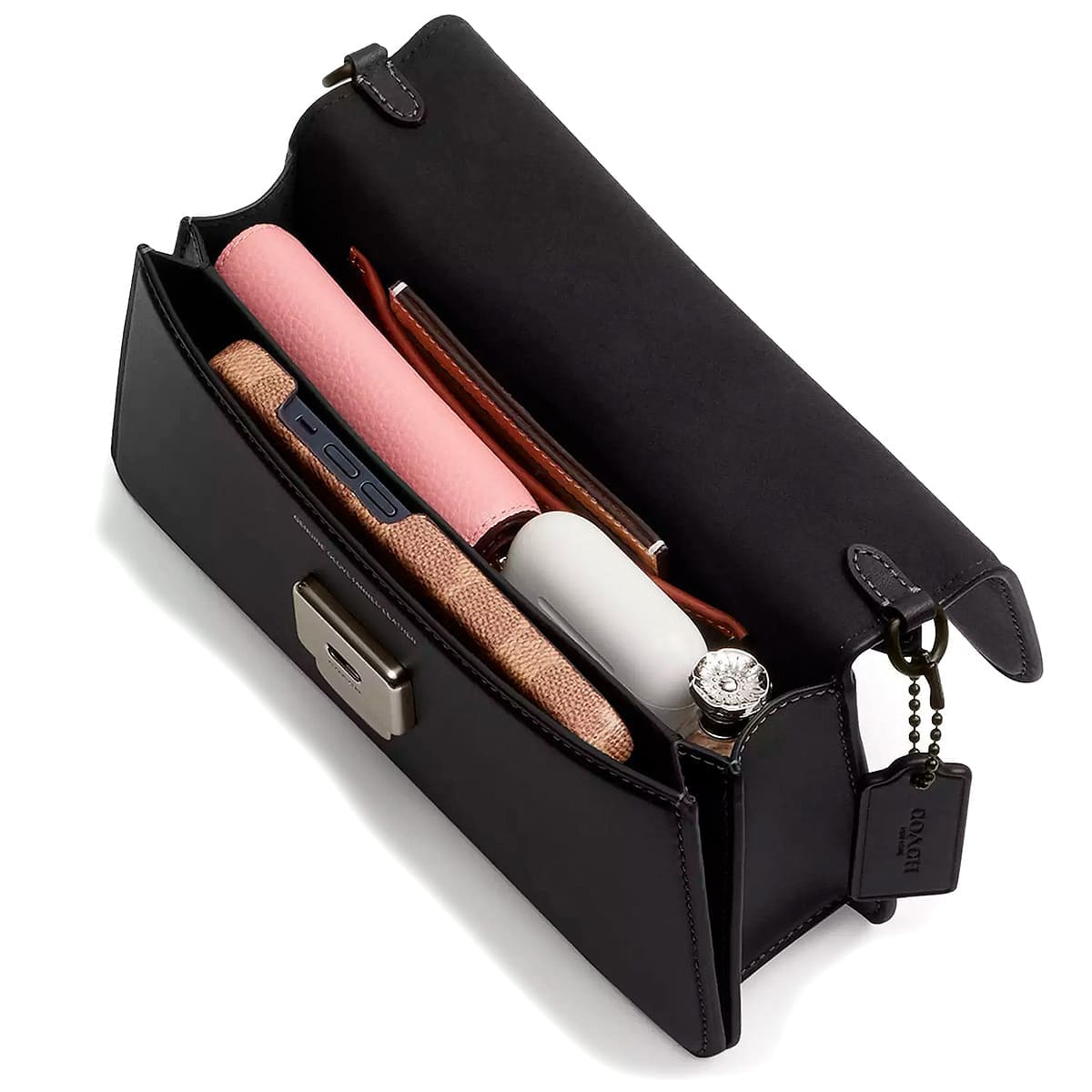 COACH Black Women Shoulder bag CR707 MW / BLACK