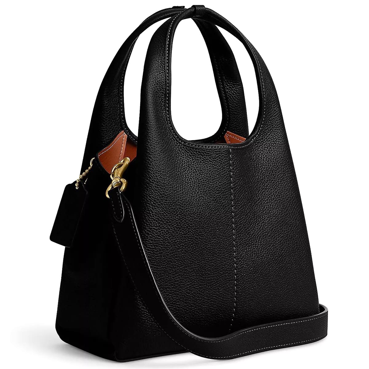 Coach Brass Black Women Shoulder Bag Cm545 B4Bk B4