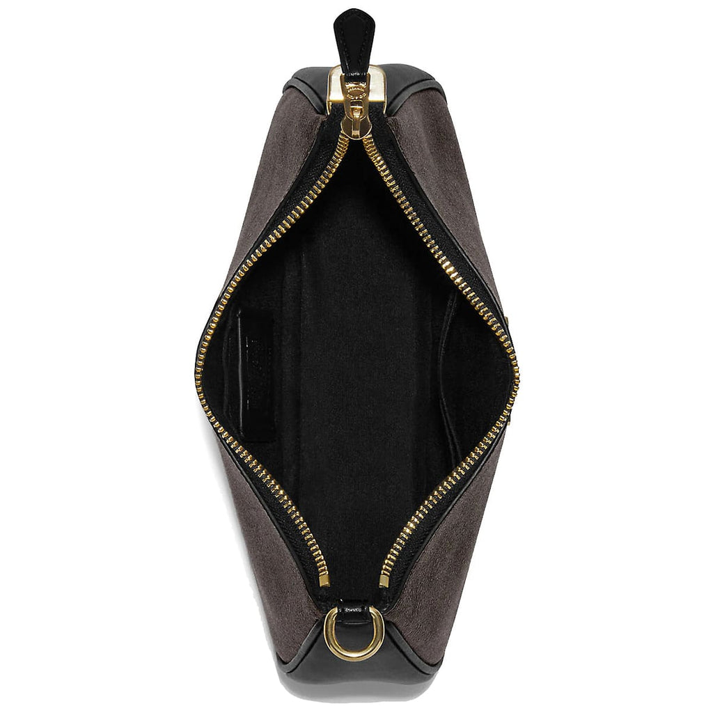 Coach Gold Walnut Black Women Shoulder Bag Cv933