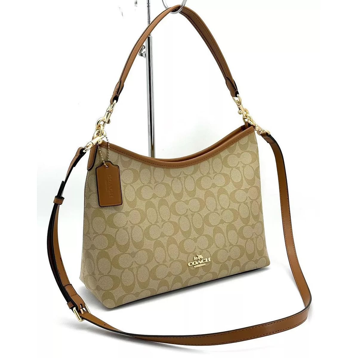 Coach Khaki Women Shoulder Bag Cr149 1