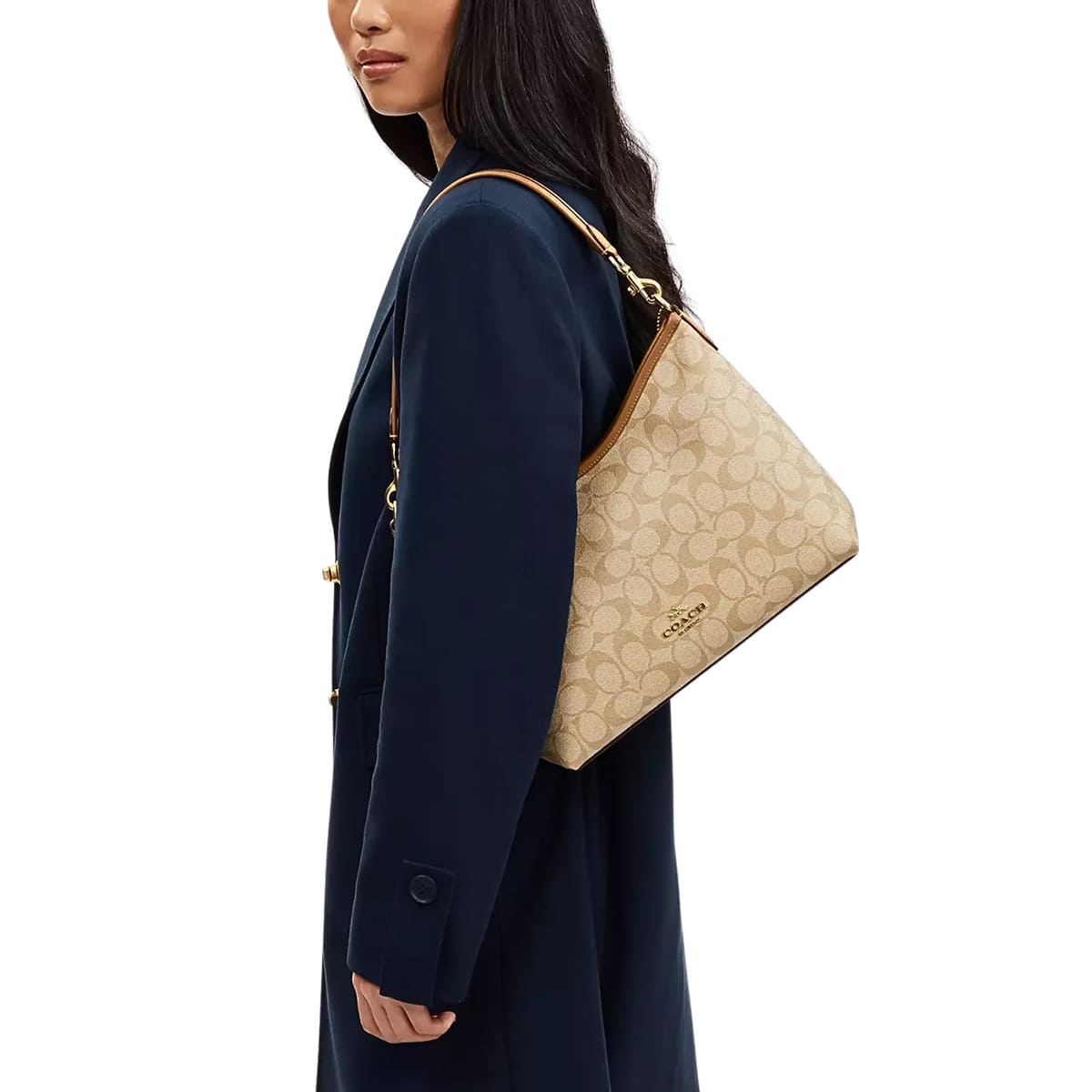 Coach Khaki Women Shoulder Bag Cr149 1