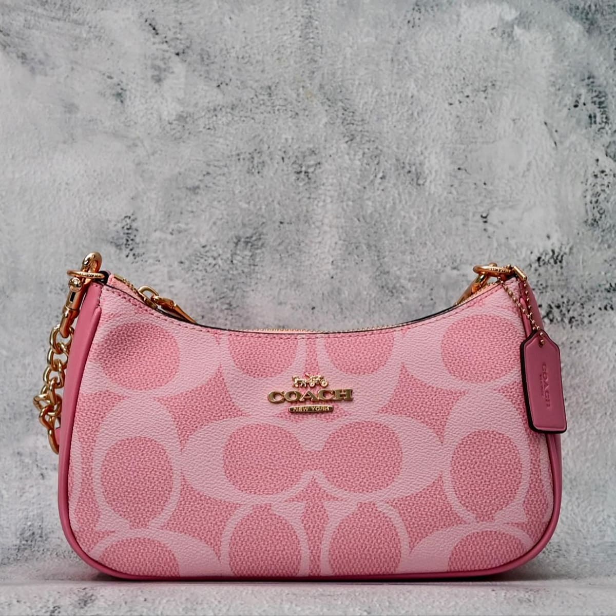 Coach Pink Women Shoulder Bag Cal51 Teri