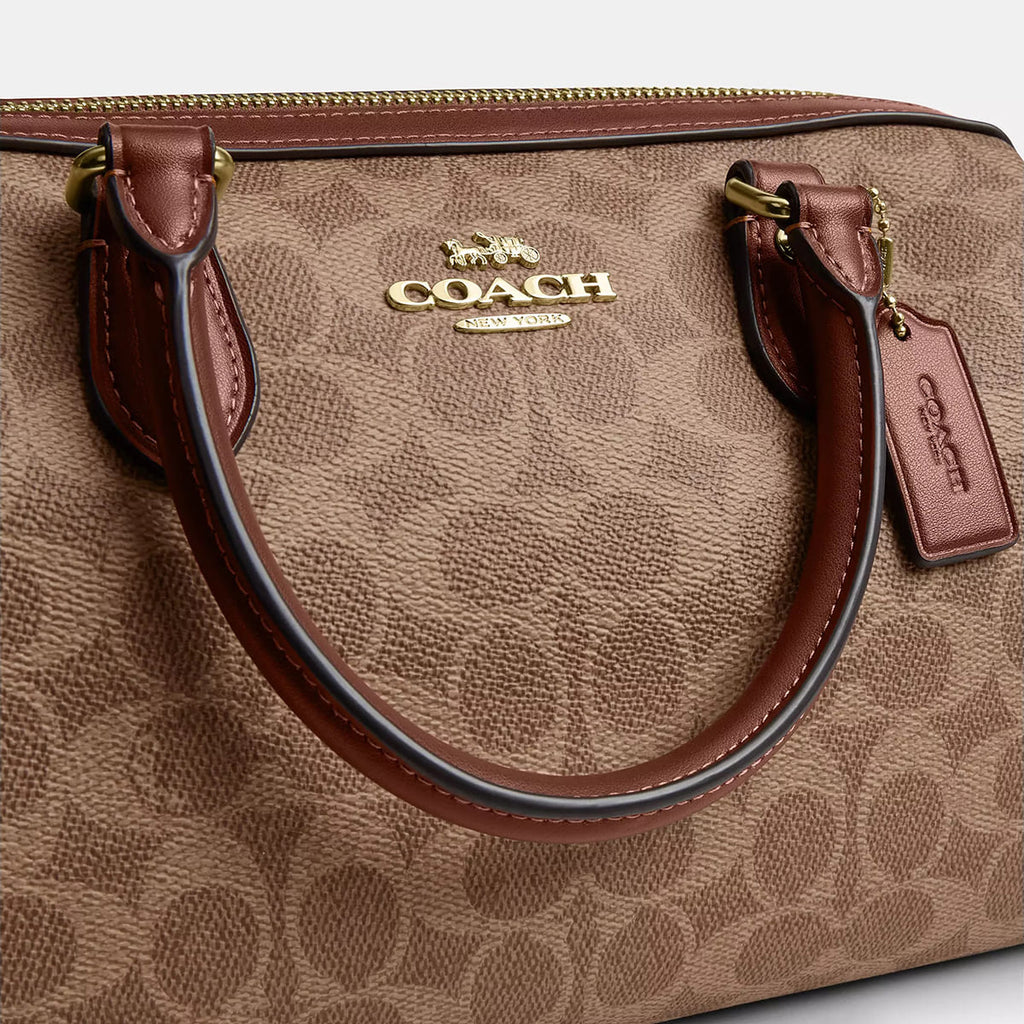 Coach Tan Brown Women Handbag Cv 961 Imxhe