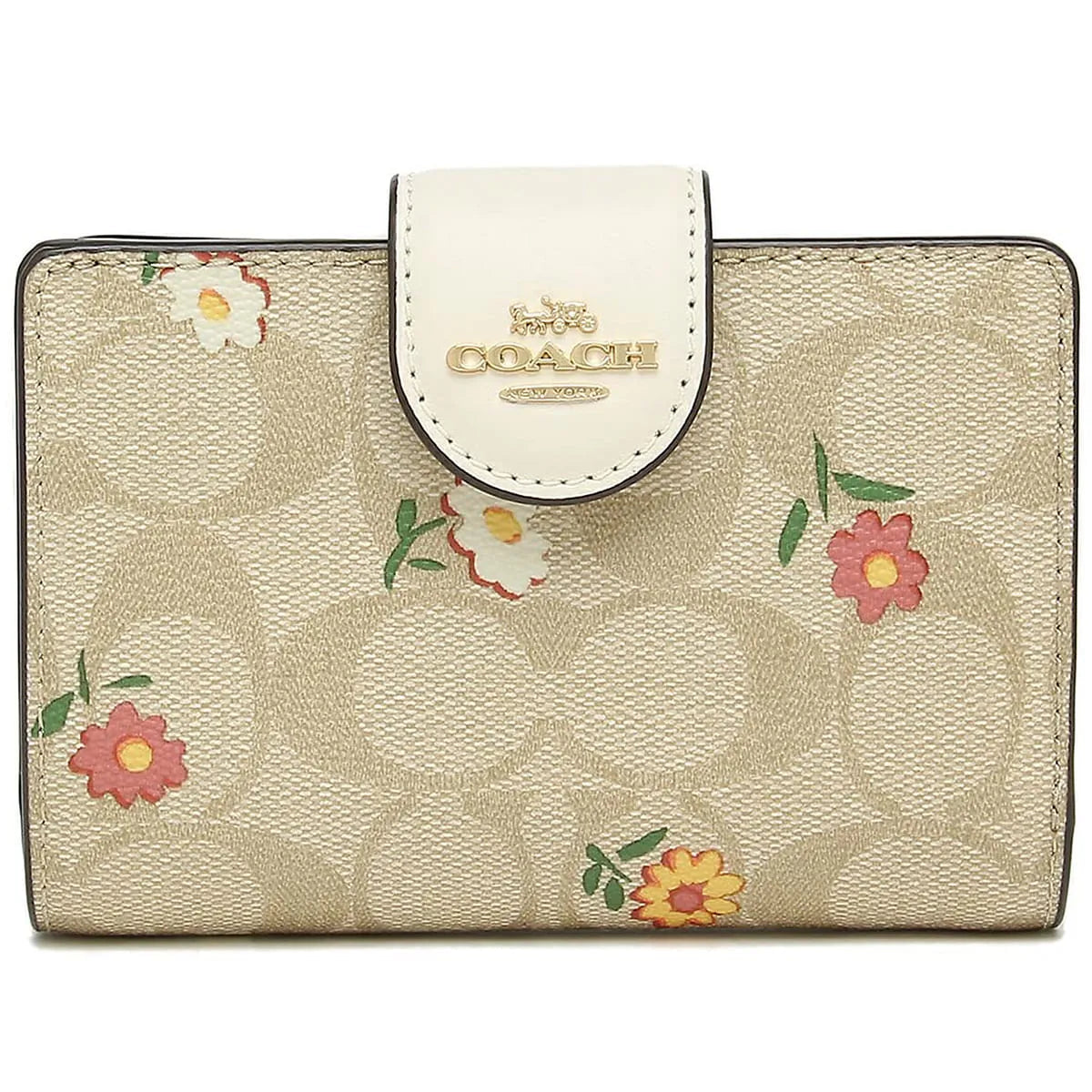COACH Women’s Signature Bifold Wallet CH480