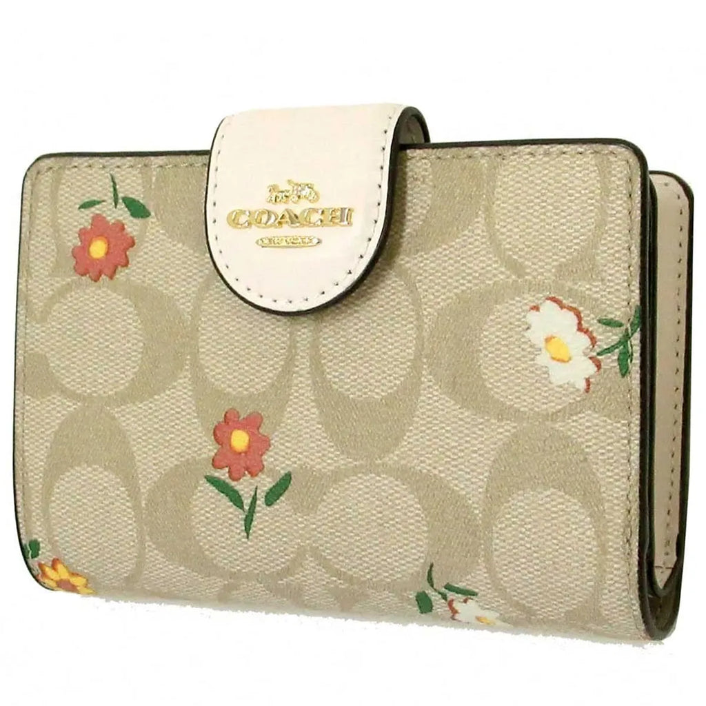 COACH Women’s Signature Bifold Wallet CH480