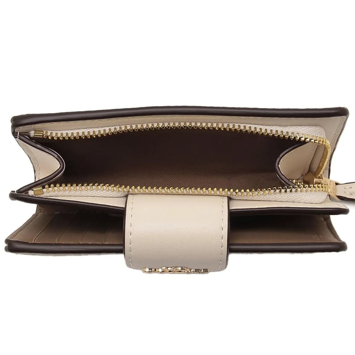 COACH For Women Signature Canvas Medium Corner Zip Wallet CW786