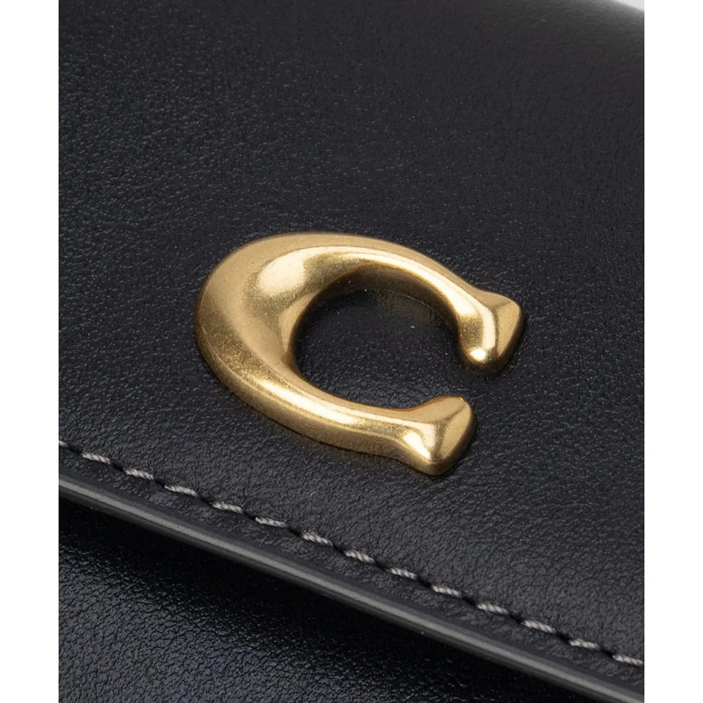 COACH Women’s Refined Leather Snap Wallet with Detachable Card Case CZ111