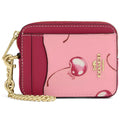 COACH Women’s Signature Cherry Print Zip Card Case CR832