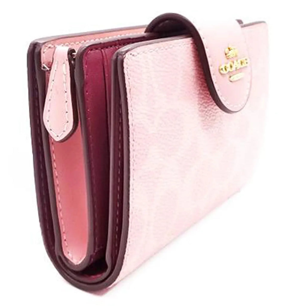 COACH Women’s Signature Bifold Wallet CW786 IMPO