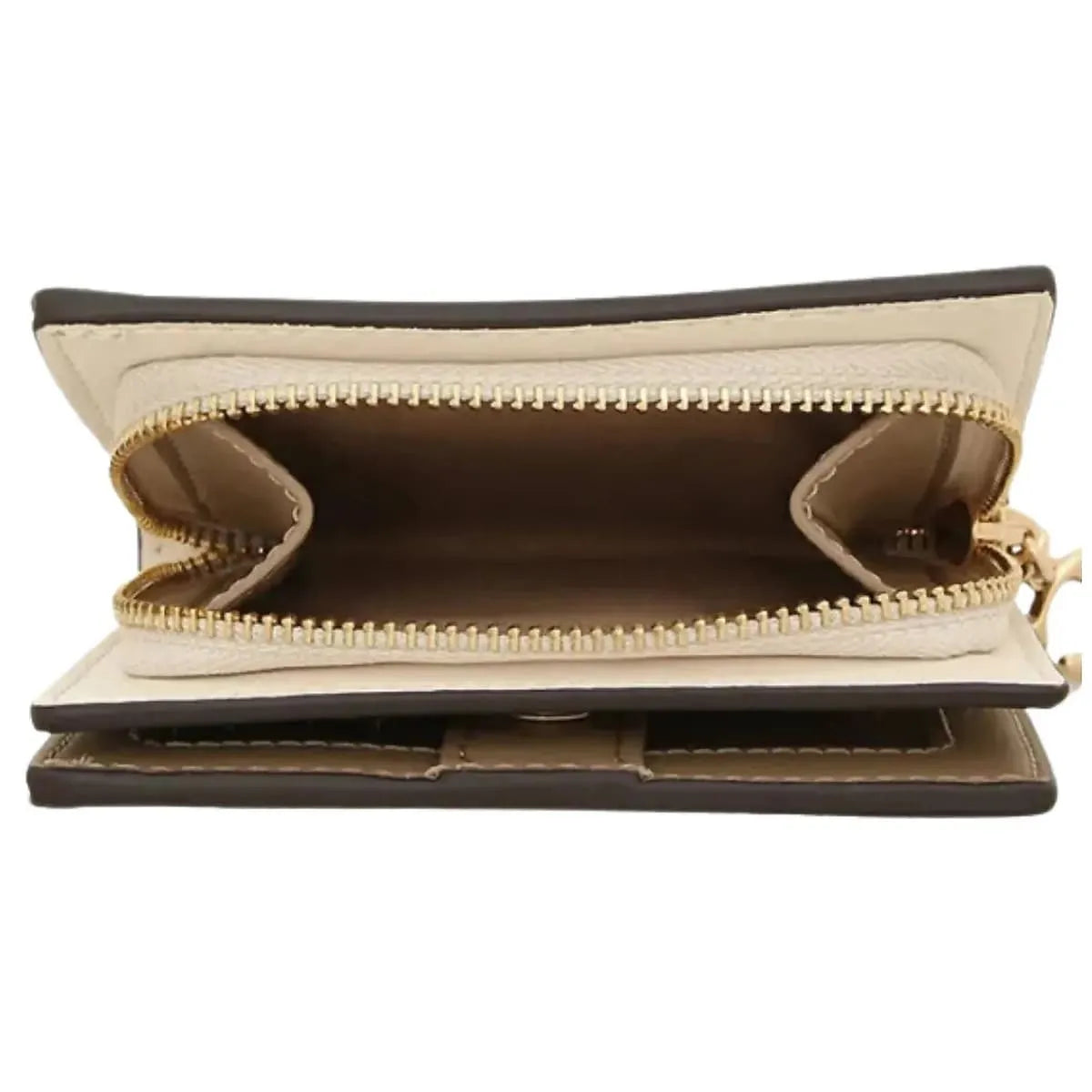 COACH Women’s Floral Print Signature Canvas Snap Wallet CR969-IMOTV