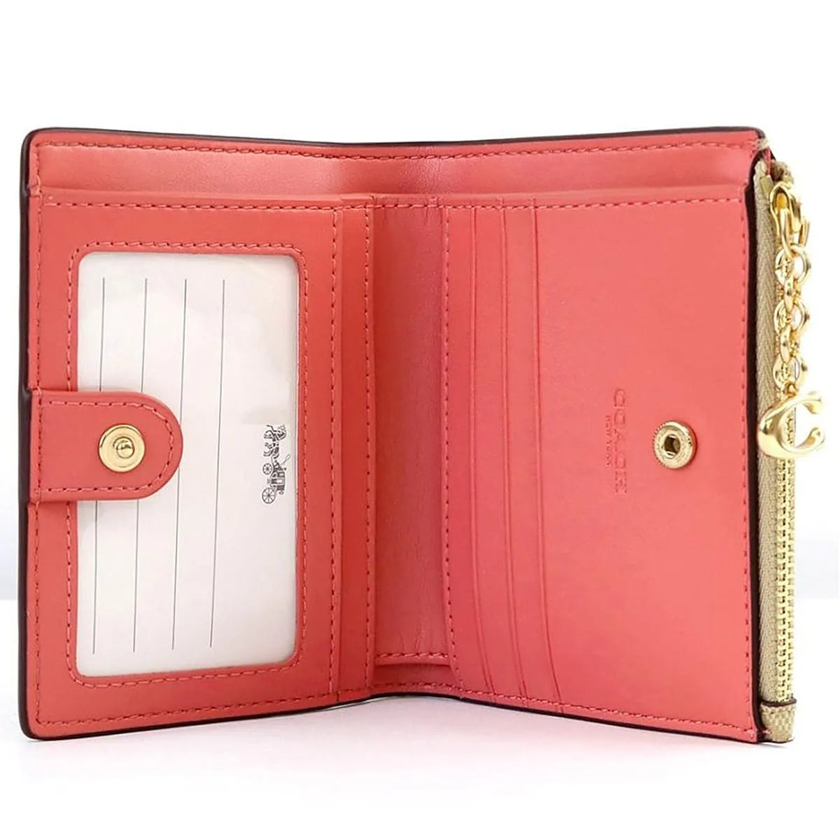 COACH Women’s Strawberry Print Signature Card Holder