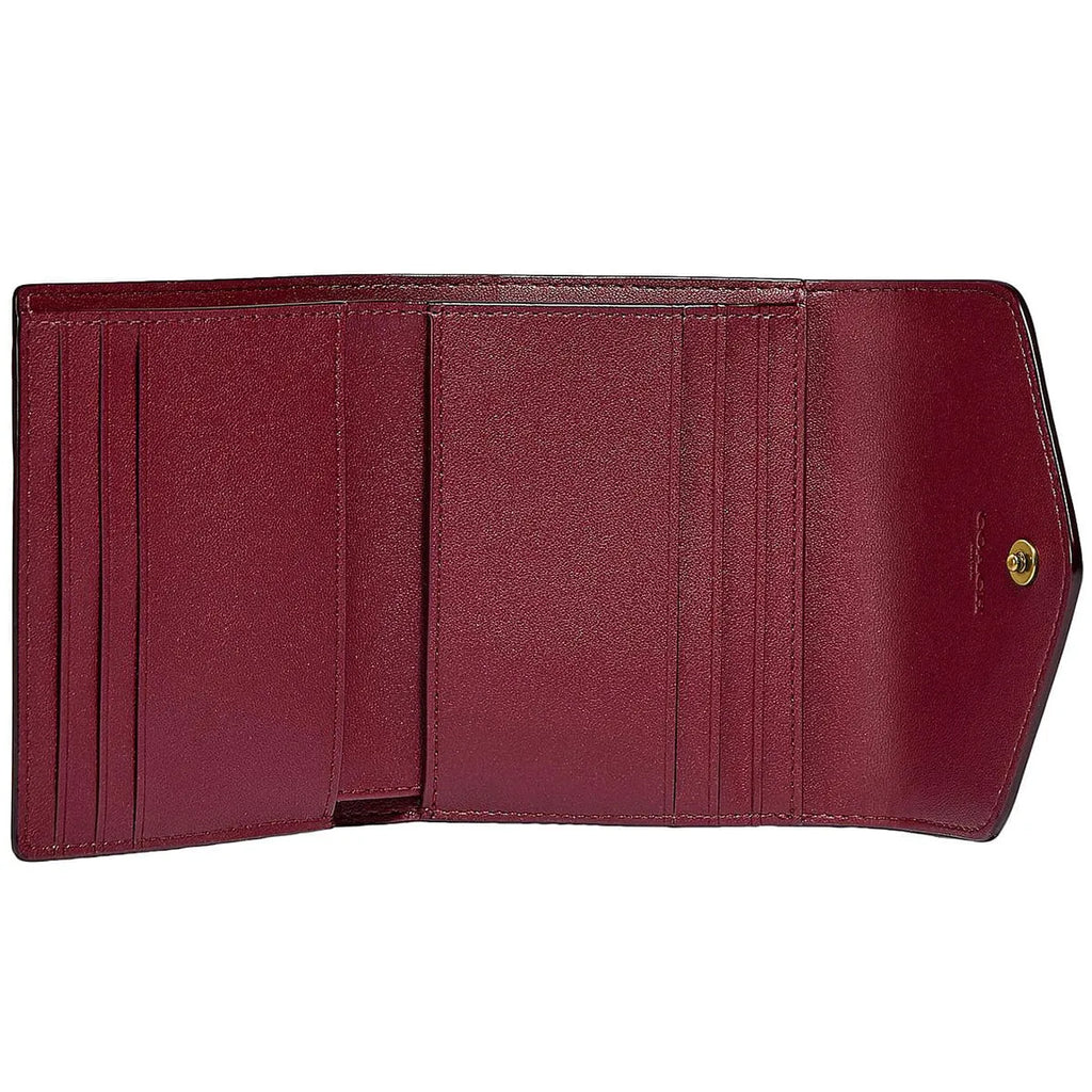 COACH Women’s Signature Canvas Wyn Small Wallet C2329