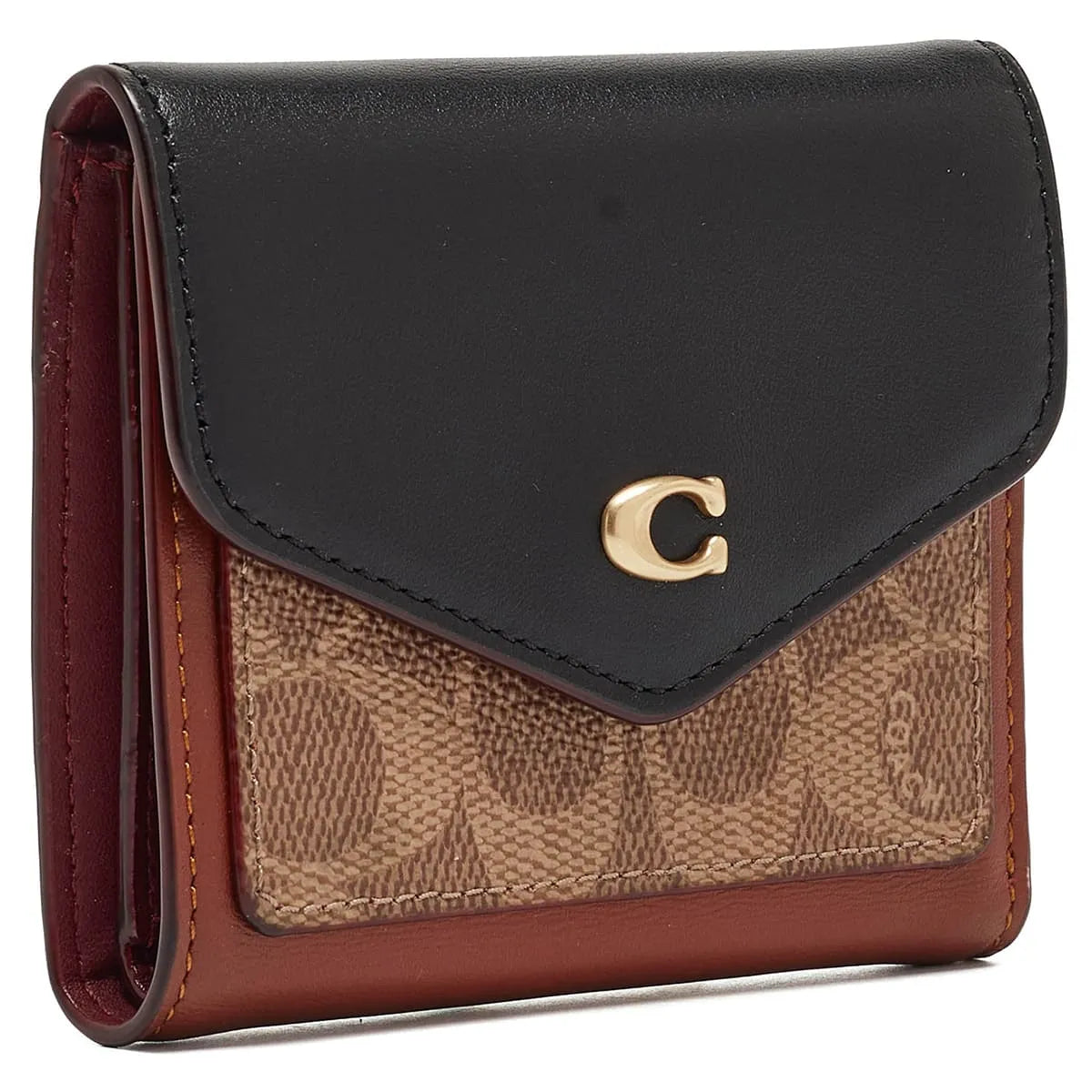 COACH Women’s Signature Canvas Wyn Small Wallet C3156 B4NQ6