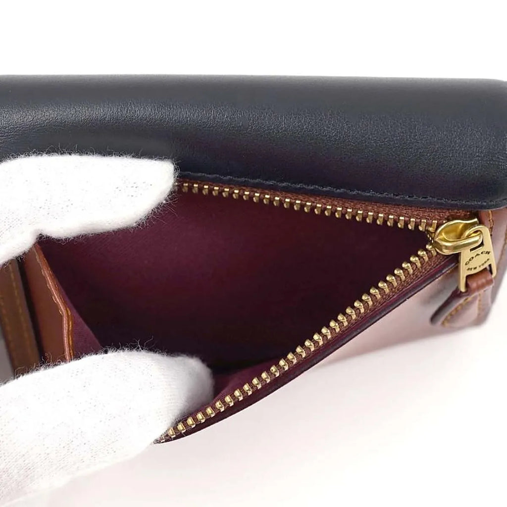 COACH Women’s Signature Canvas Wyn Small Wallet C3156 B4NQ6