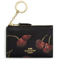COACH Women’s Signature Floral Zip Card Case CDF83 IMA47