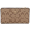Coach Women’s Slim Signature Long Wallet C8714