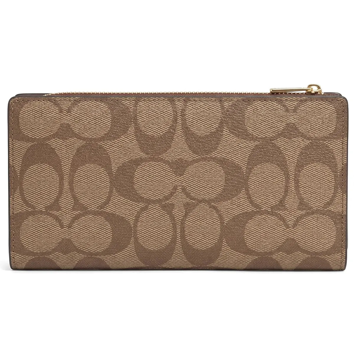 Coach Women’s Slim Signature Long Wallet C8714