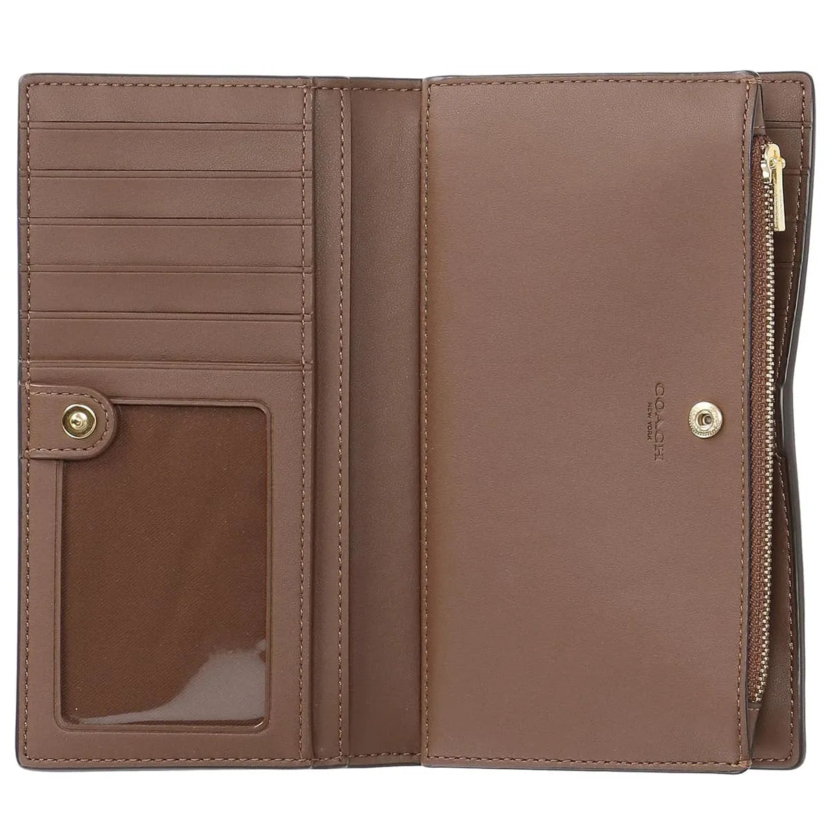Coach Women’s Slim Signature Long Wallet C8714
