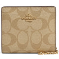 COACH Women’s Signature Snap Wallet C3309 IMS5U