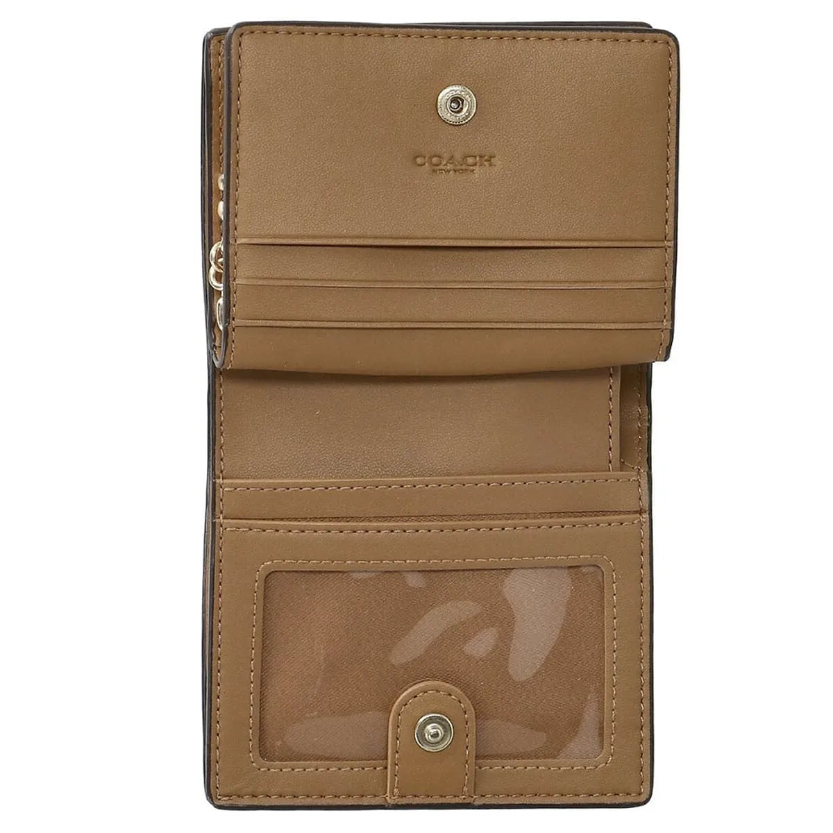 COACH Women’s Signature Snap Wallet C3309 IMS5U