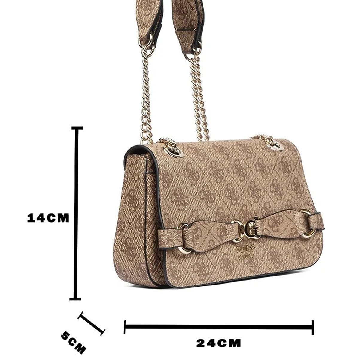 Guess Beige Women Shoulder Bag