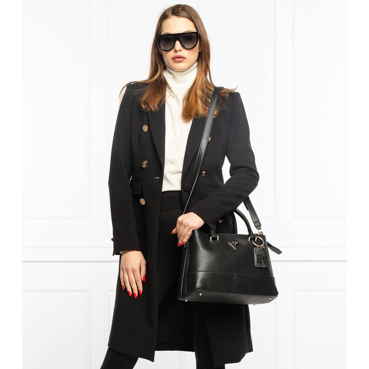 Guess Black Women Crossbody Hwvg81 30770 Bla