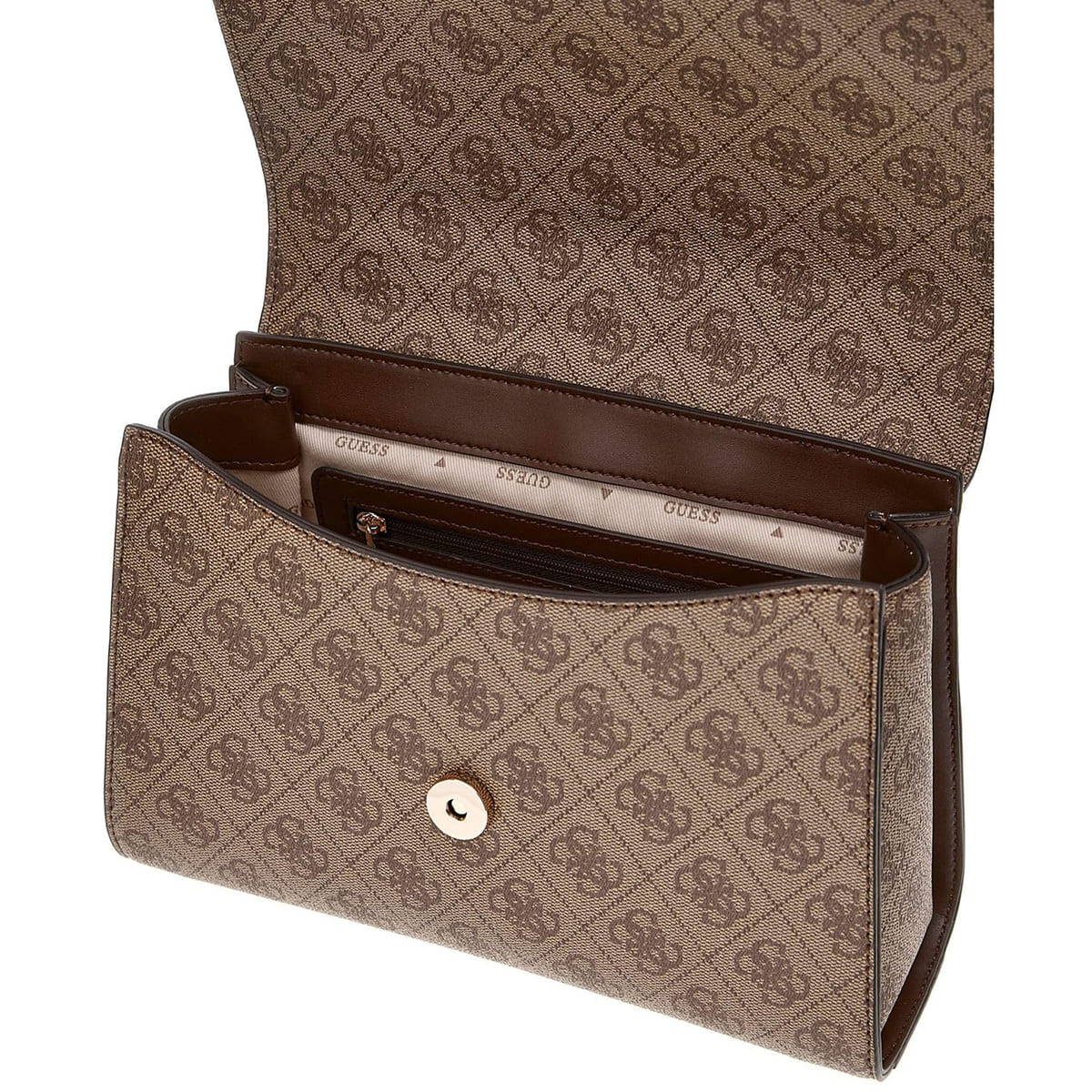 Guess Brown Beige Light Brown Women Handbag Hwsg9500200 Lgw