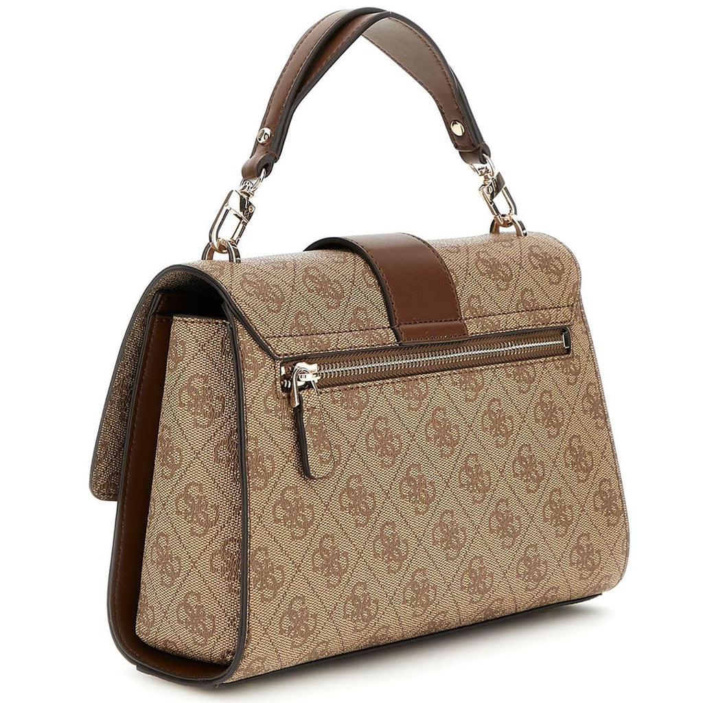 Guess Brown Beige Light Brown Women Handbag Hwsg9500200 Lgw