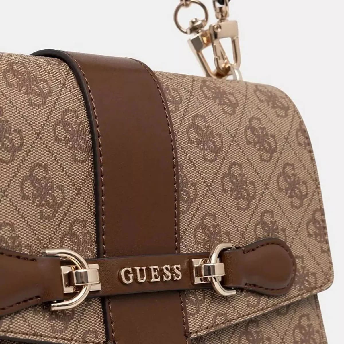 Guess Brown Beige Light Brown Women Handbag Hwsg9500200 Lgw