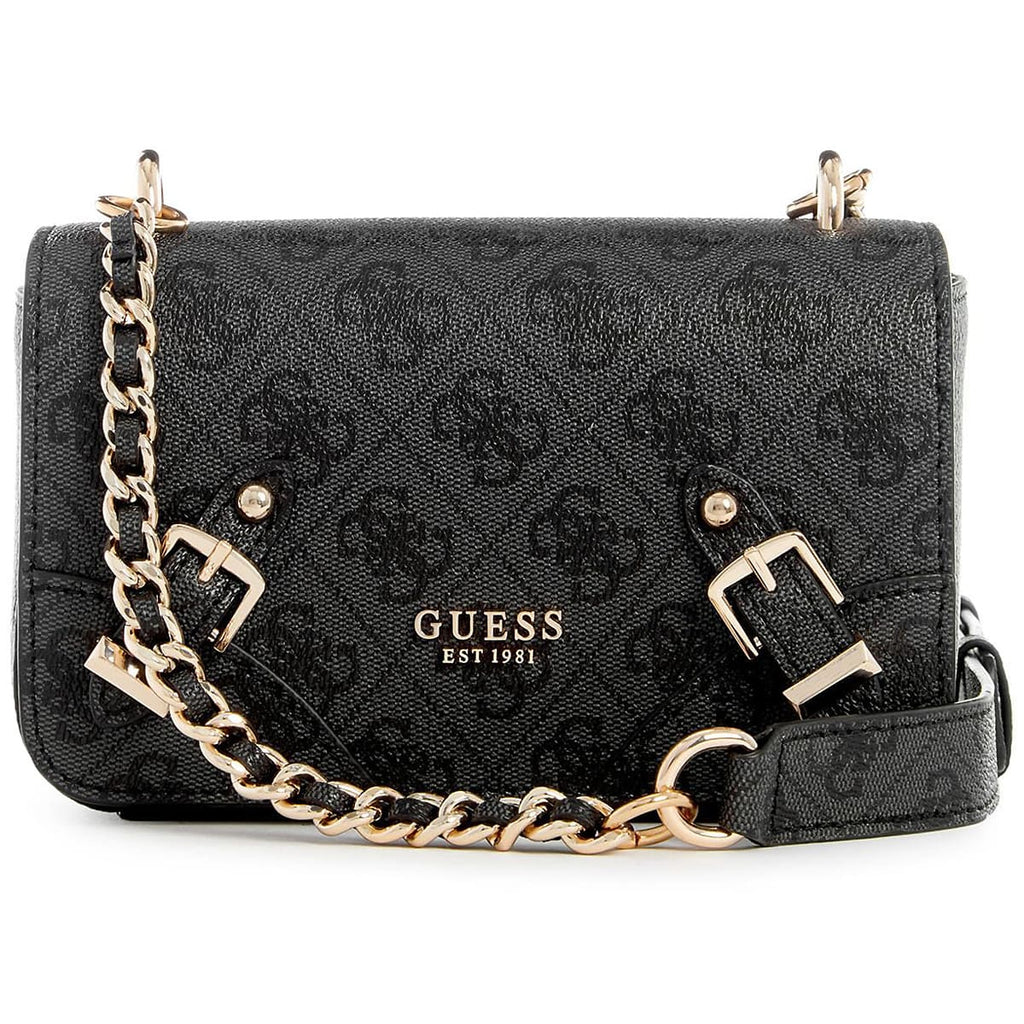 Guess Coal Black Women Crossbody Bag Hwsg87 44780 Black