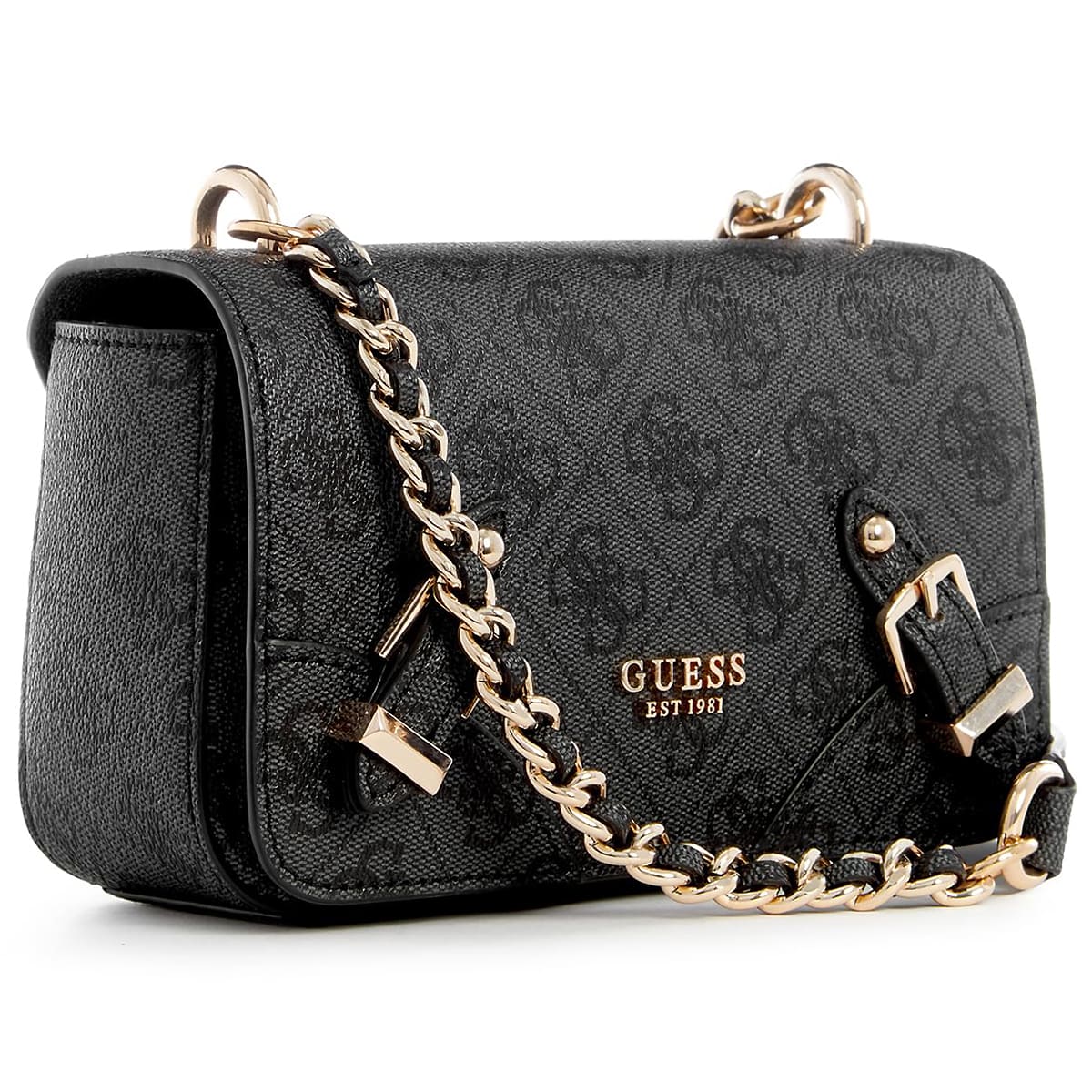Guess Coal Black Women Crossbody Bag Hwsg87 44780 Black