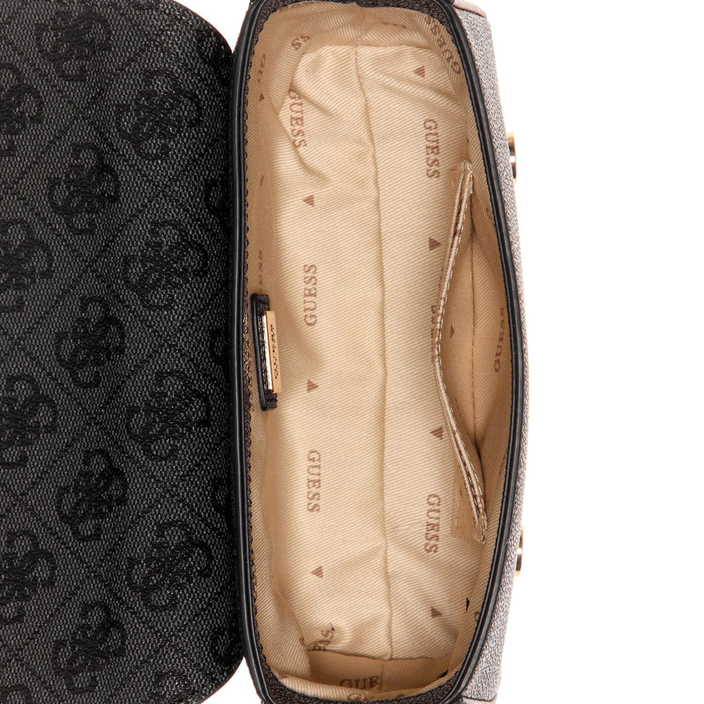 Guess Coal Black Women Crossbody Bag Hwsg87 44780 Black