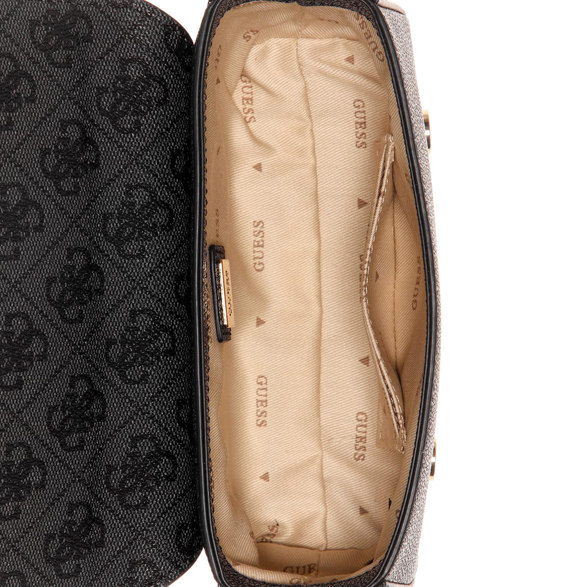 Guess Coal Black Women Crossbody Bag Hwsg87 44780 Black