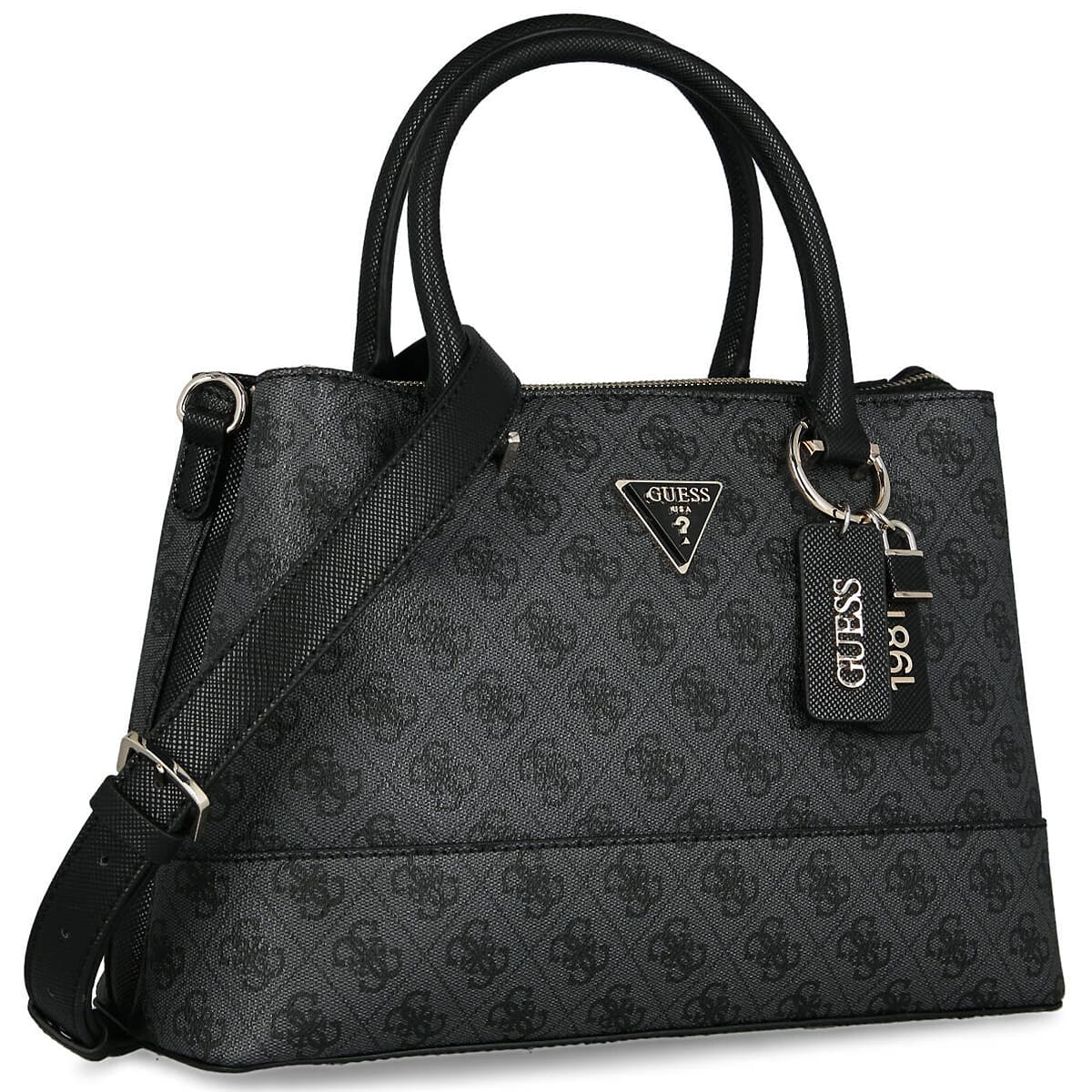 Guess Coal Black Women Handbag Hwbg83 77060 Clo
