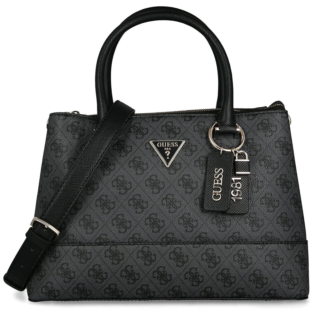 Guess Coal Black Women Handbag Hwbg83 77060 Clo