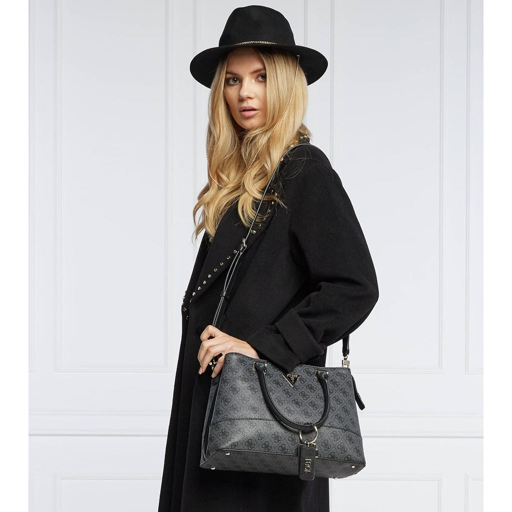 Guess Coal Black Women Handbag Hwbg83 77060 Clo