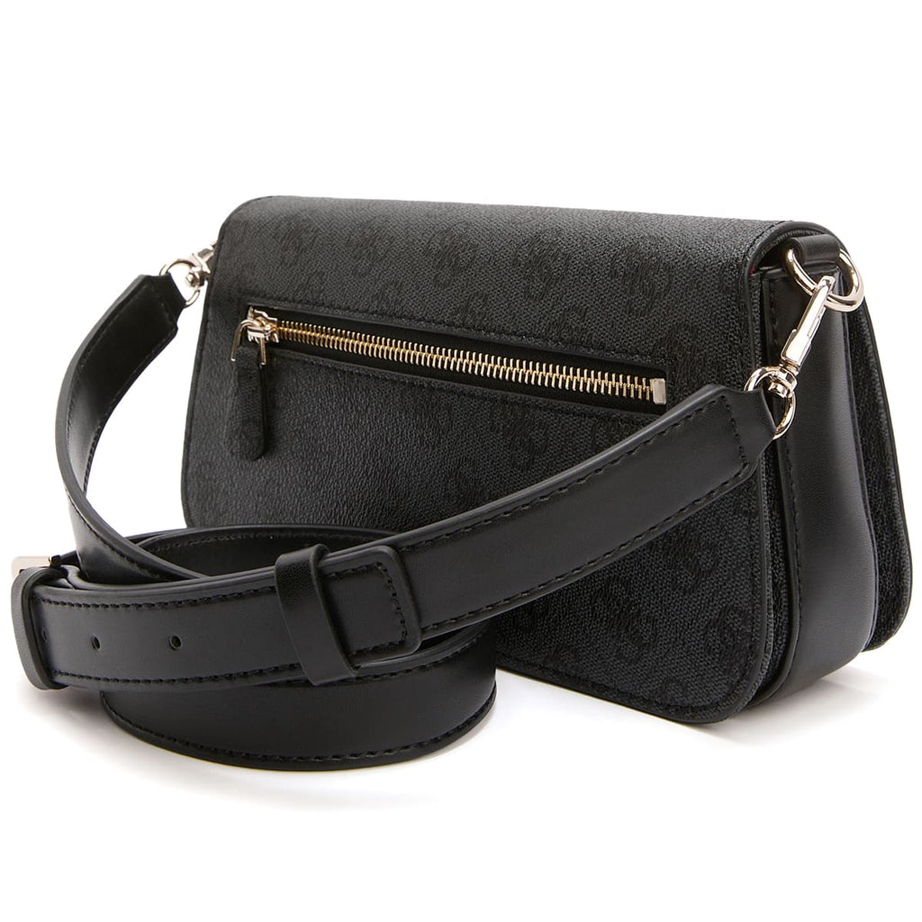 Guess Coal Black Women Shoulder Bag Hwesg951320