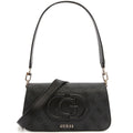 Guess Coal Black Women Shoulder Bag Hwesg951320
