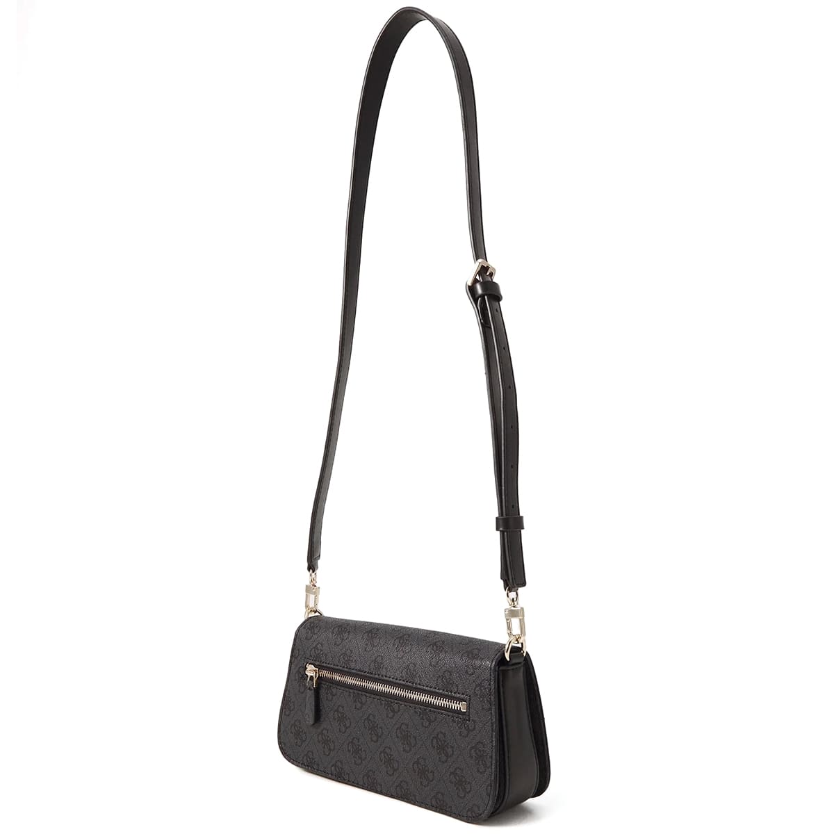 Guess Coal Black Women Shoulder Bag Hwesg951320