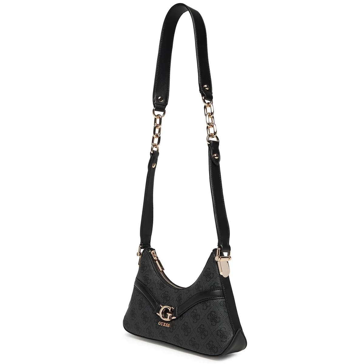 Guess Coal Black Women Shoulder Bag Hwsg7993730 Clo
