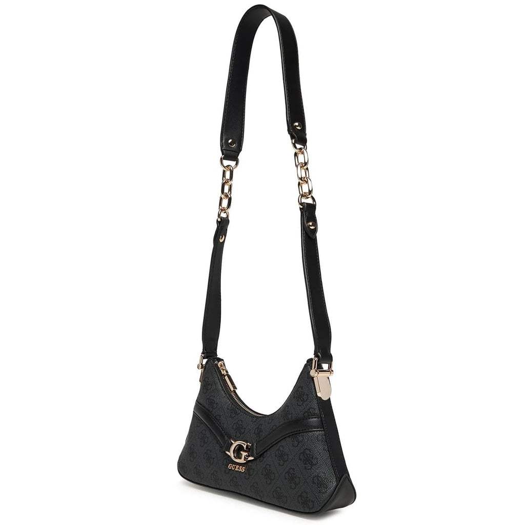 Guess Coal Black Women Shoulder Bag Hwesg951320