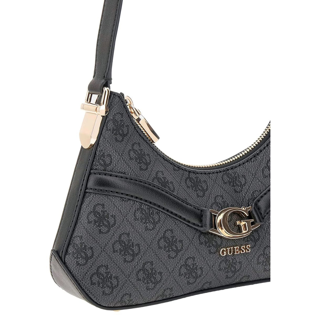 Guess Coal Black Women Shoulder Bag Hwesg951320