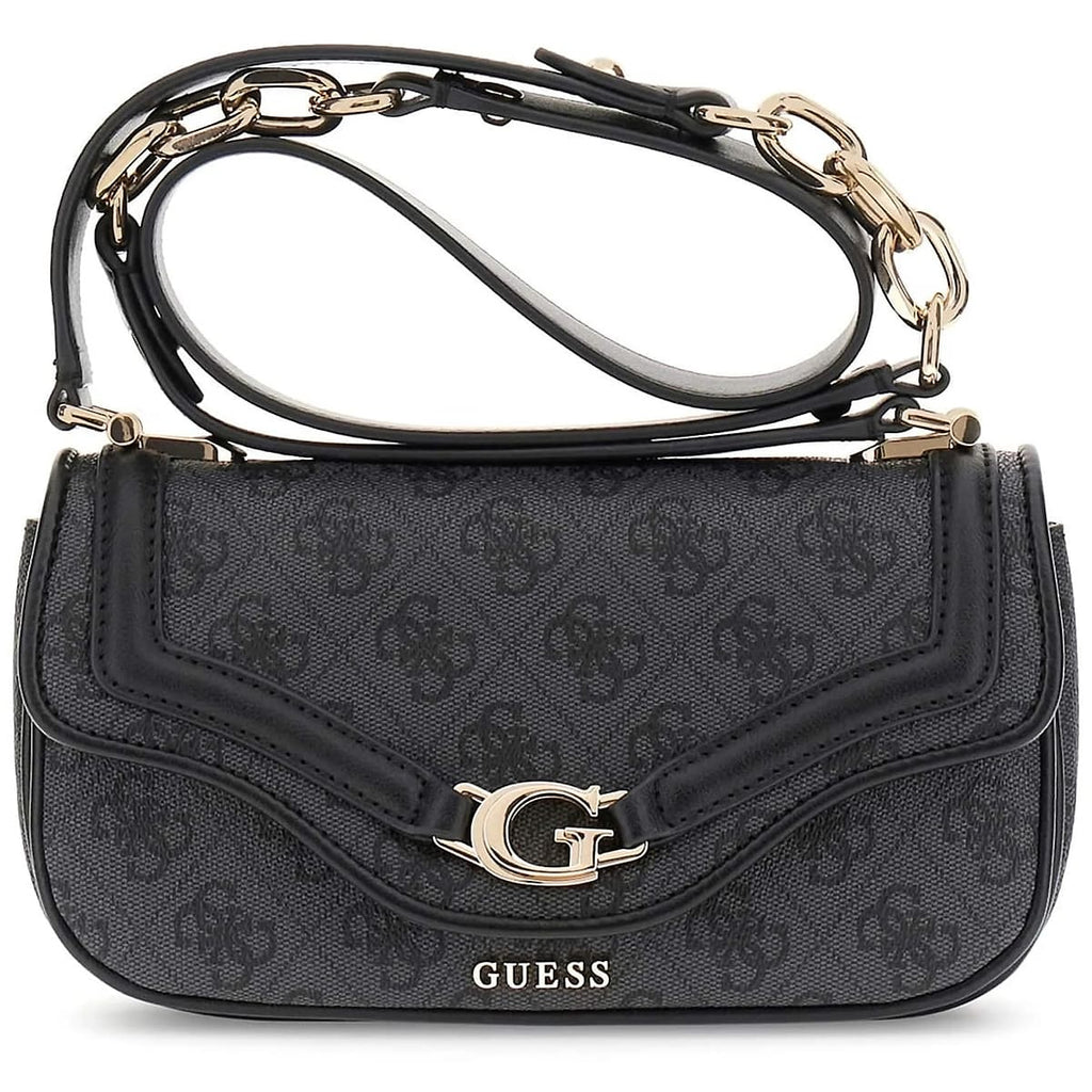 Guess Coal Logo Black Women Crossbody Hwsg7993790 Clo