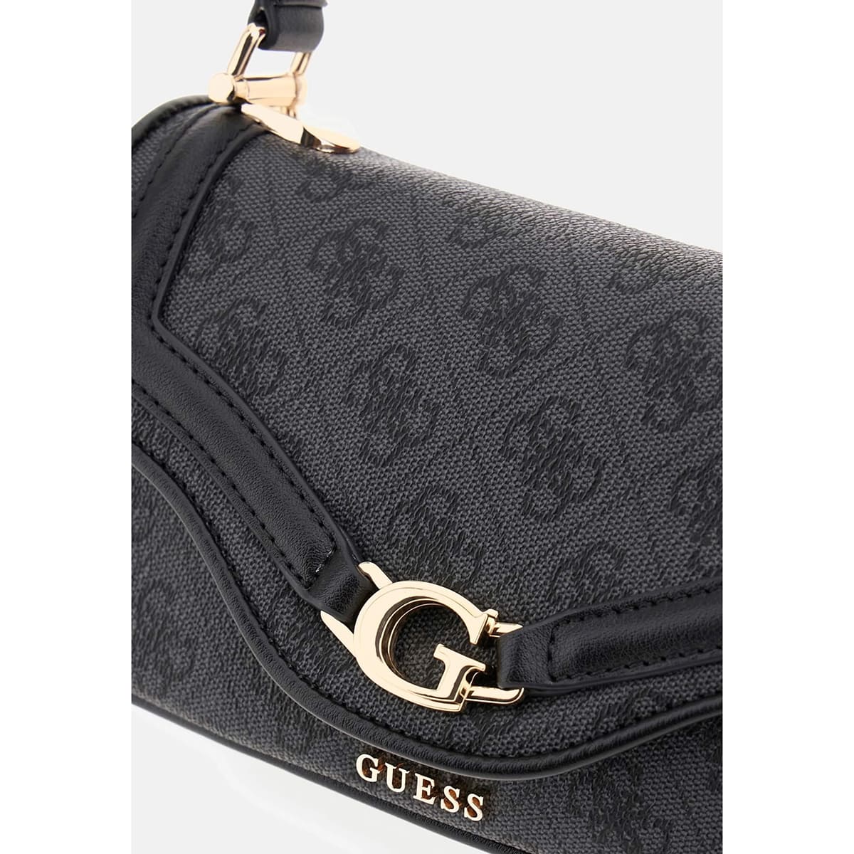 Guess Coal Logo Black Women Crossbody Hwsg7993790 Clo