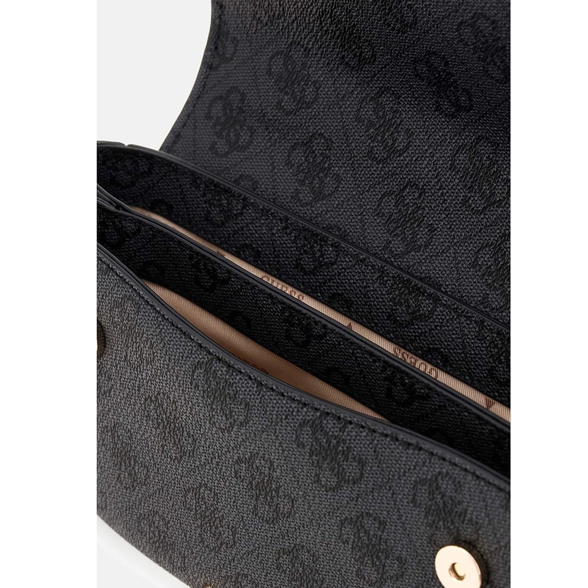 Guess Coal Logo Black Women Crossbody Hwsg7993790 Clo