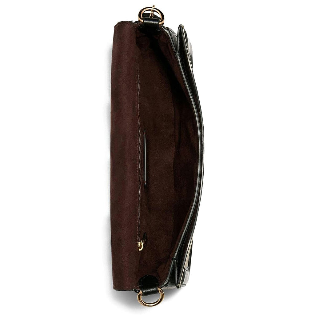 COACH Khaki – Black Women Shoulder Bag 5509 IMRKY