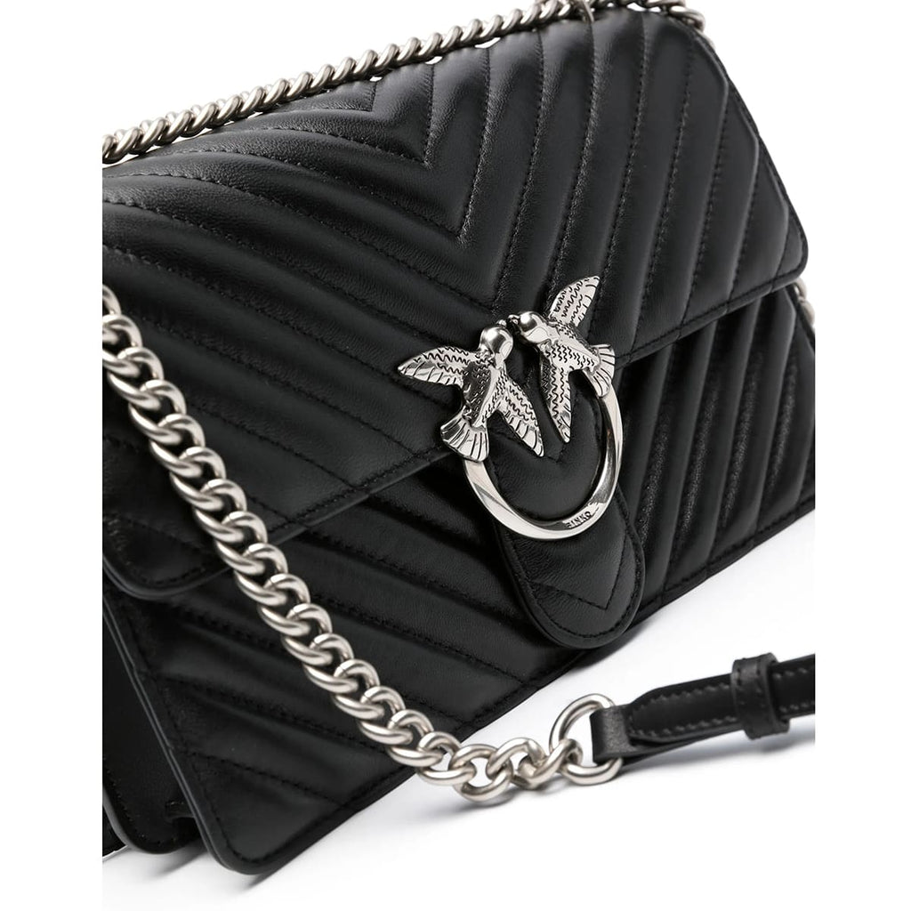 Pinko Black Women Crossbody Bag 100074A0Gk Z99O