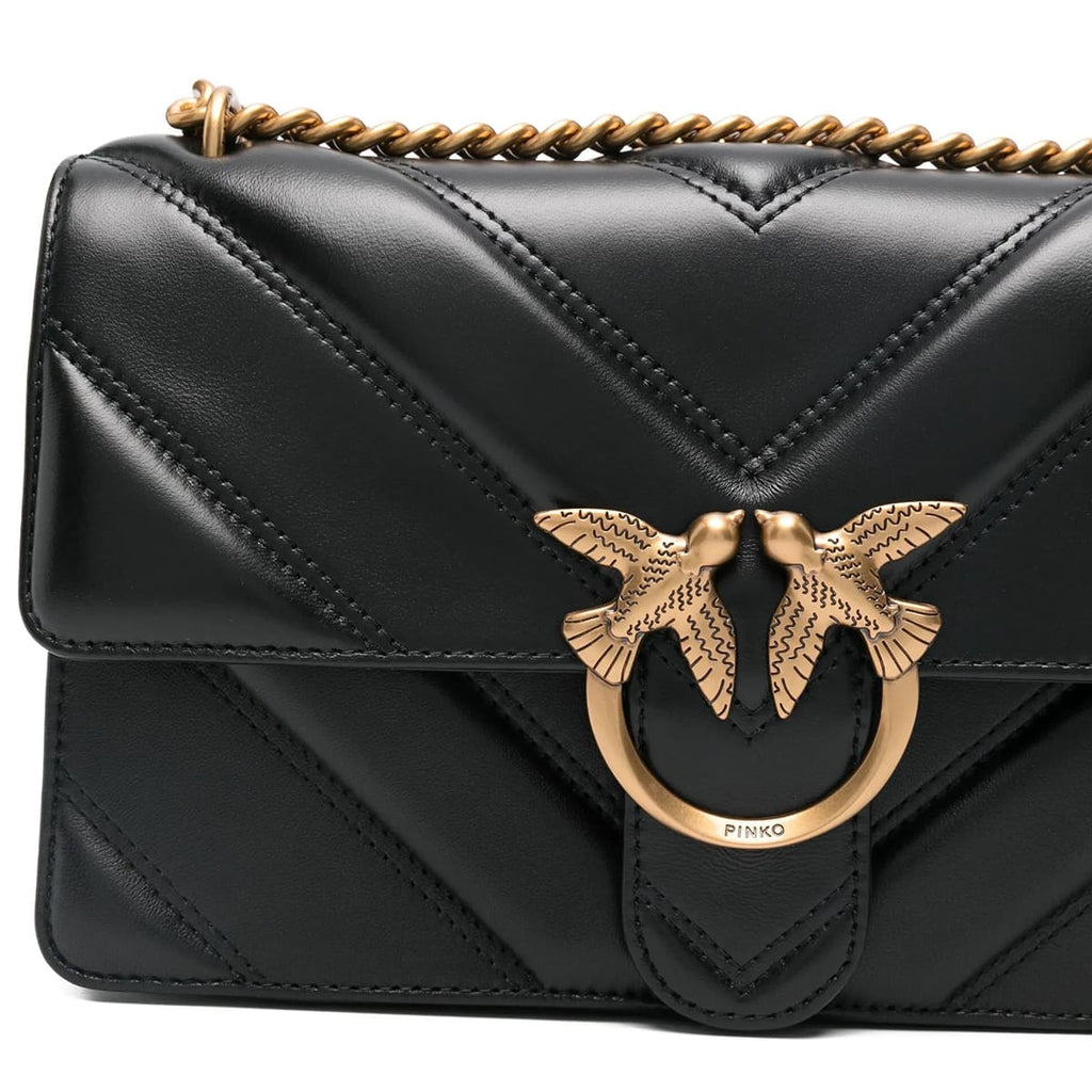 Pinko Black Women Shoulder Bag Cross Body Bag 104549A26Zz99Q